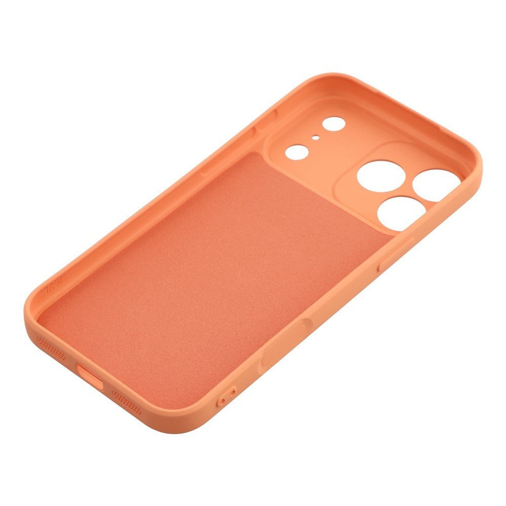 EIDERWOOD iPhone 17 Pro Max Lined Flexible Plastic Case - Orange