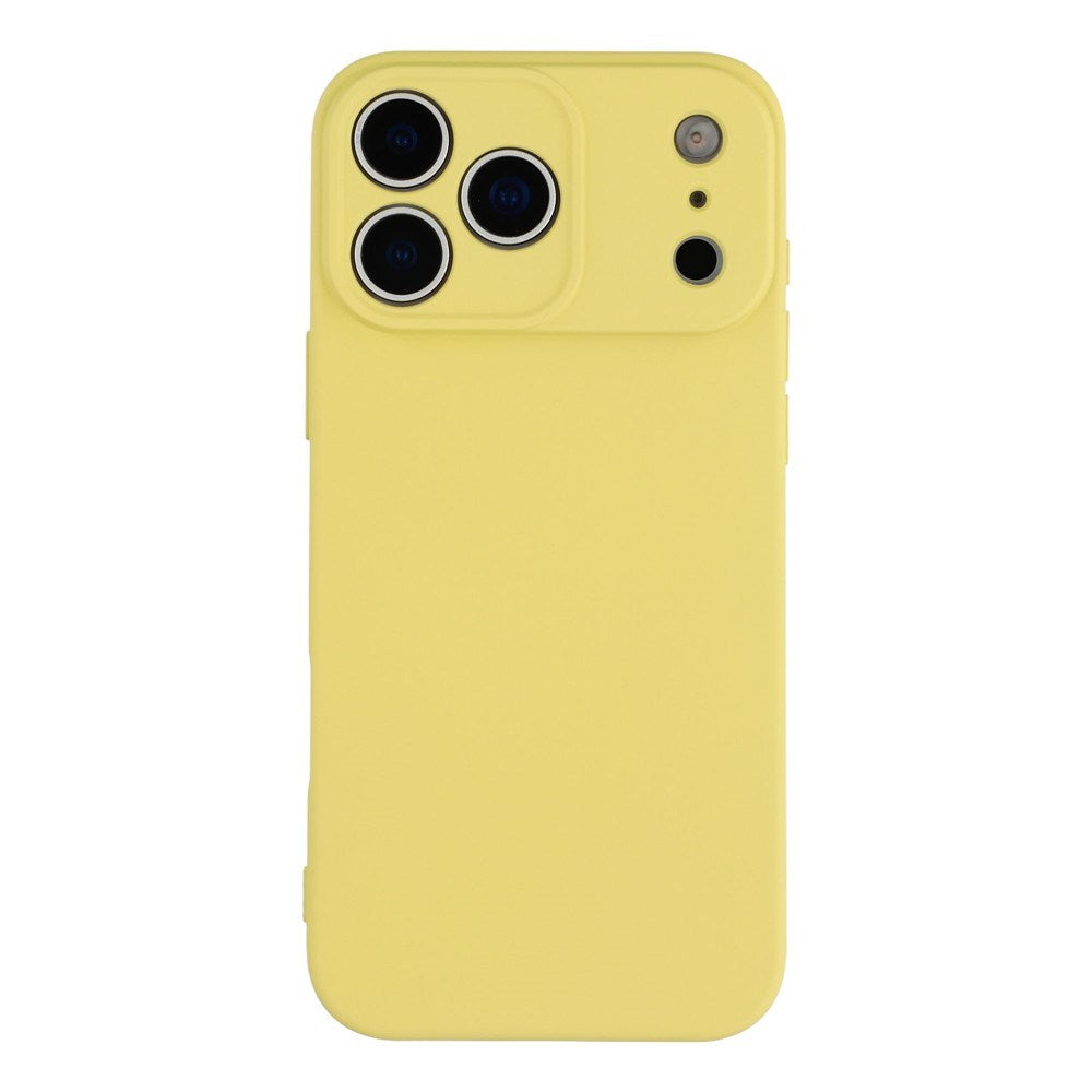 EIDERWOOD iPhone 17 Pro Max Lined Flexible Plastic Case - Yellow