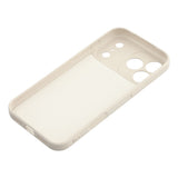 EIDERWOOD iPhone 17 Pro Max Lined Flexible Plastic Case - Beige