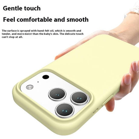 iPhone 18 Pro / 17 Pro EIDERWOOD Silicone Case - Yellow