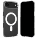 iPhone Air Hybrid Case incl. 2 x Screen Protector - MagSafe Compatible - Transparent / White