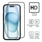 iPhone 17 Pro Max Hybrid Case incl. 2 x Screen Protector - MagSafe Compatible - Transparent / White