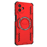EIDERWOOD Samsung Galaxy A07 Craftsman Case with Heat Dissipation - MagSafe Compatible - Red