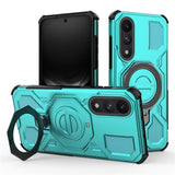 EIDERWOOD OnePlus Nord 5 Hybrid Craftsman Case with Kickstand - MagSafe Compatible - Turquoise