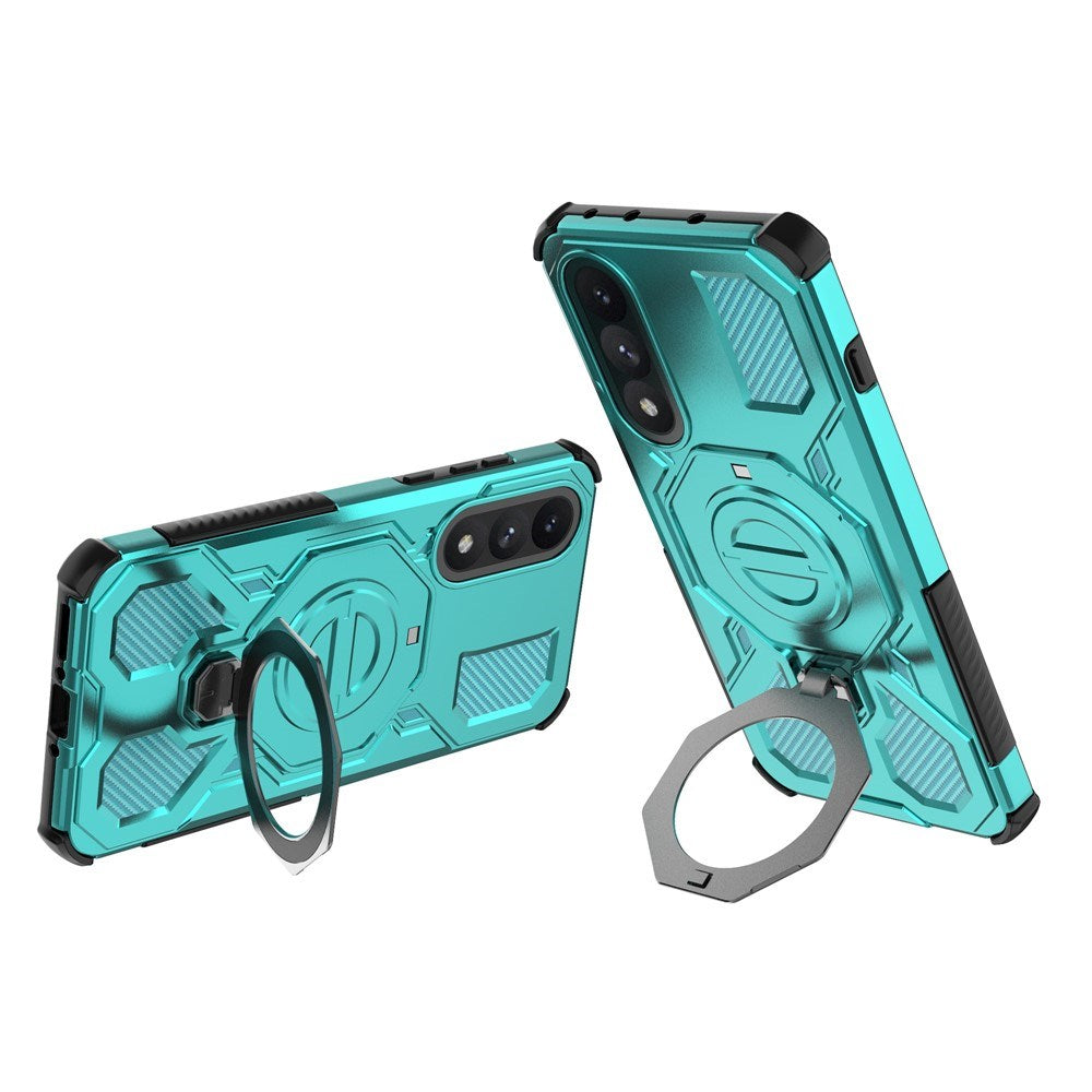 EIDERWOOD OnePlus Nord 5 Hybrid Craftsman Case with Kickstand - MagSafe Compatible - Turquoise