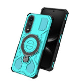 EIDERWOOD OnePlus Nord 5 Hybrid Craftsman Case with Kickstand - MagSafe Compatible - Turquoise