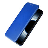 Xiaomi 12T / 12T Pro Carbon Fiber Flexible Plastic Case - Blue