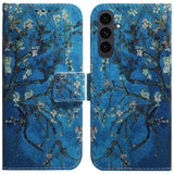 EIDERWOOD Samsung Galaxy S25 FE Faux Leather Flip Case with Design - Flowers