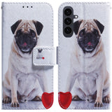 EIDERWOOD Samsung Galaxy S25 FE Faux Leather Flip Case with Design - Dog