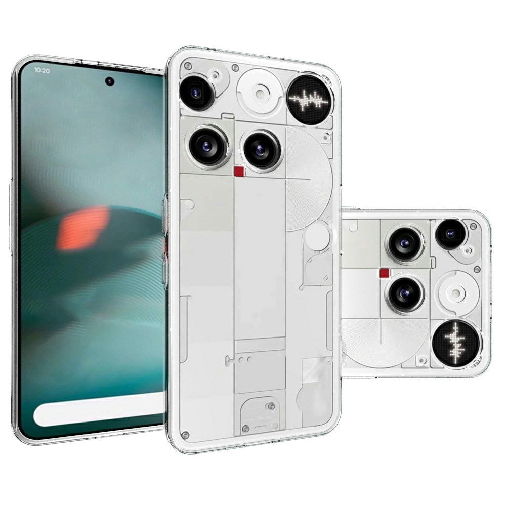 Nothing Phone (3) EIDERWOOD Slim Plastic Case - Transparent