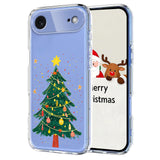 EIDERWOOD iPhone Air Flexible Plastic Christmas Case with Motif - Transparent / Christmas Tree