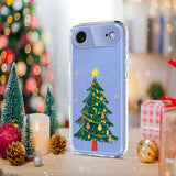 EIDERWOOD iPhone Air Flexible Plastic Christmas Case with Motif - Transparent / Christmas Tree