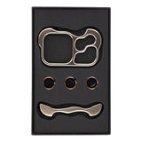 iPhone 17 Pro Max Two-Piece Metal Bumper Case - Gold