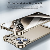 iPhone 17 Pro Two-Piece Metal Bumper Case - Grey