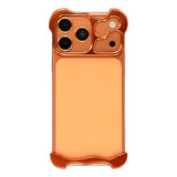 iPhone 17 Pro Two-Piece Metal Bumper Case - Orange