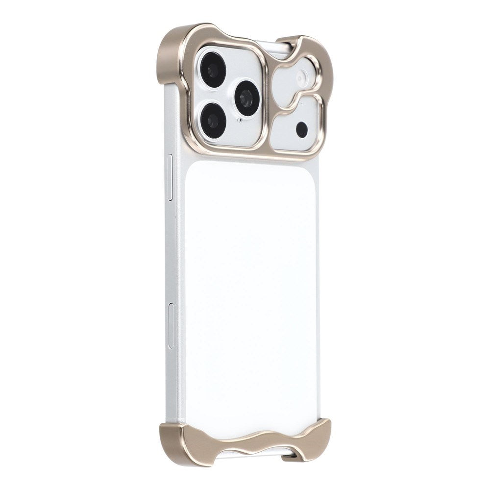 iPhone 17 Pro Two-Piece Metal Bumper Case - Gold