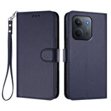 Xiaomi Redmi 15C (5G) / (4G) EIDERWOOD Flip Case with Card Holder & Stand Function - Blue