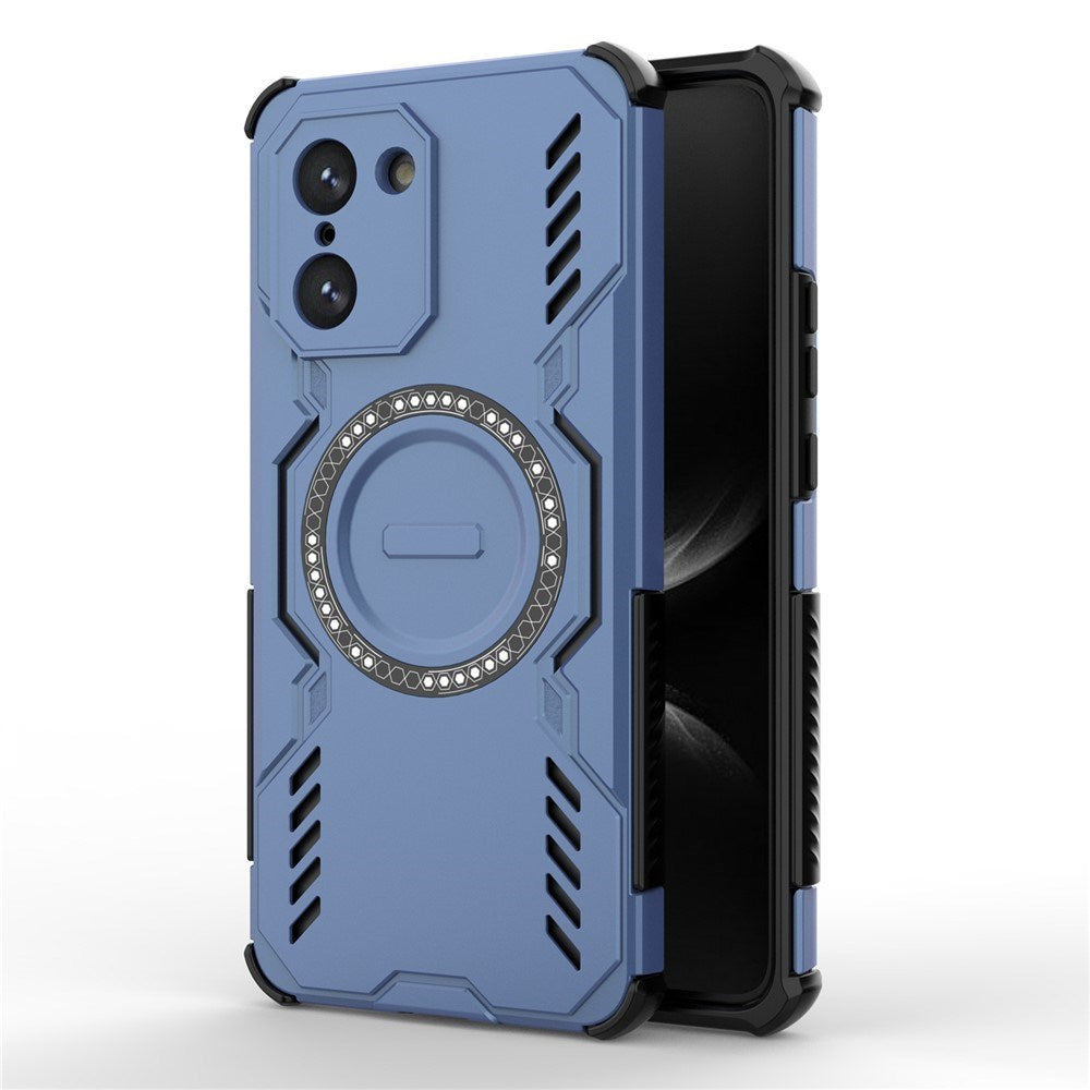 EIDERWOOD OnePlus Nord CE5 Craftsman Case with Heat Dissipation - MagSafe Compatible - Blue