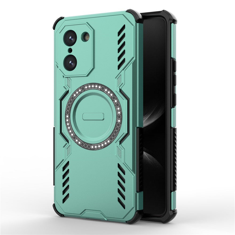 EIDERWOOD OnePlus Nord CE5 Craftsman Case with Heat Dissipation - MagSafe Compatible - Green
