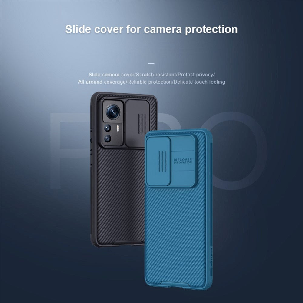 Xiaomi 12T / 12T Pro NILLKIN Camshield Pro Case - Black