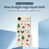 EIDERWOOD iPhone Air Christmas Case - Flexible Plastic - Christmas Motifs / Black