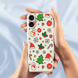 EIDERWOOD iPhone 17 Christmas Case - Flexible Plastic - Christmas Motifs / Black