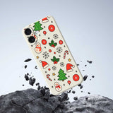 EIDERWOOD iPhone 17 Christmas Case - Flexible Plastic - Christmas Motifs / Black