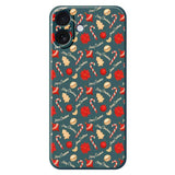 EIDERWOOD iPhone 17 Christmas Case - Flexible Plastic - Christmas Candy / Green