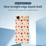 EIDERWOOD iPhone Air Christmas Case - Flexible Plastic - Christmas Candy / Beige