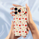 EIDERWOOD iPhone 17 Pro Christmas Case - Flexible Plastic - Christmas Candy / Black