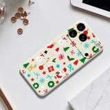EIDERWOOD iPhone 17 Pro Christmas Case - Flexible Plastic - Christmas Decorations / Beige