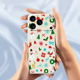EIDERWOOD iPhone 17 Pro Christmas Case - Flexible Plastic - Christmas Decorations / Black