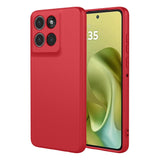 EIDERWOOD Motorola Moto G86 Lined Flexible Plastic Case - Red