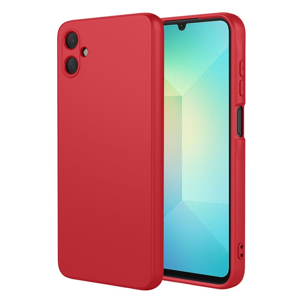 EIDERWOOD Samsung Galaxy A07 Lined Flexible Plastic Case - Red