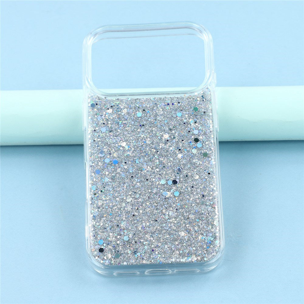 EIDERWOOD iPhone 17 Pro Glitter Case - Silver