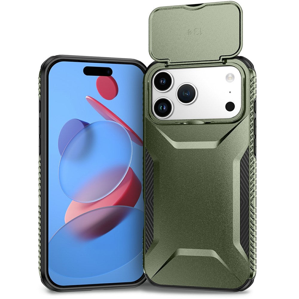 iPhone 18 Pro Max / 17 Pro Max EIDERWOOD Hybrid Plastic Case w. Cam Slider - Green