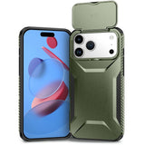 iPhone 18 Pro Max / 17 Pro Max EIDERWOOD Hybrid Plastic Case w. Cam Slider - Green