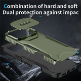 iPhone 18 Pro Max / 17 Pro Max EIDERWOOD Hybrid Plastic Case w. Cam Slider - Green