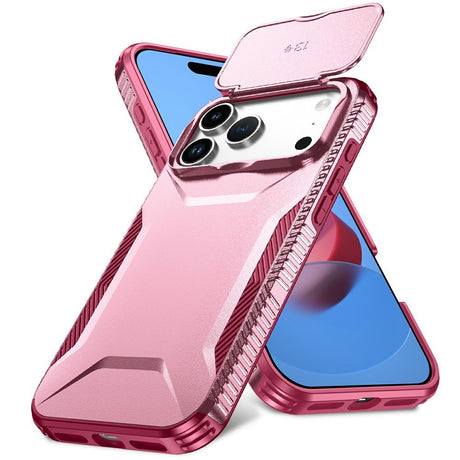 iPhone 18 Pro Max / 17 Pro Max EIDERWOOD Hybrid Plastic Case w. Cam Slider - Pink