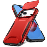 iPhone 18 Pro Max / 17 Pro Max EIDERWOOD Hybrid Plastic Case w. Cam Slider - Red