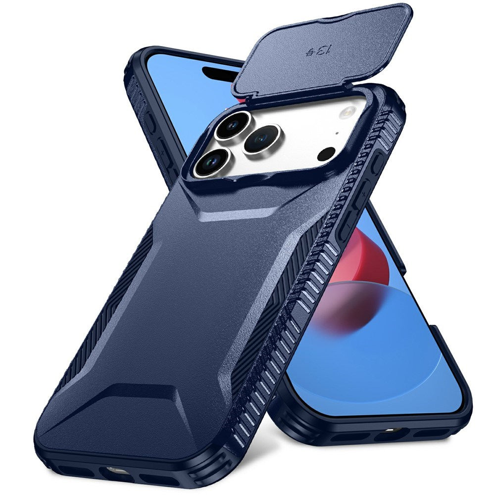 iPhone 18 Pro Max / 17 Pro Max EIDERWOOD Hybrid Plastic Case w. Cam Slider - Blue