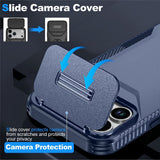 iPhone 18 Pro Max / 17 Pro Max EIDERWOOD Hybrid Plastic Case w. Cam Slider - Blue