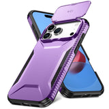 iPhone 18 Pro Max / 17 Pro Max EIDERWOOD Hybrid Plastic Case w. Cam Slider - Purple