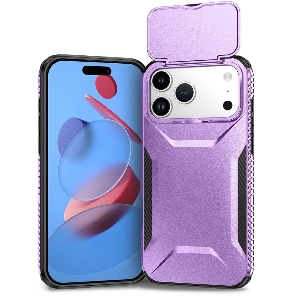iPhone 18 Pro Max / 17 Pro Max EIDERWOOD Hybrid Plastic Case w. Cam Slider - Purple