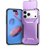 iPhone 18 Pro Max / 17 Pro Max EIDERWOOD Hybrid Plastic Case w. Cam Slider - Purple
