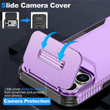 iPhone 18 Pro Max / 17 Pro Max EIDERWOOD Hybrid Plastic Case w. Cam Slider - Purple
