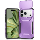 iPhone 18 Pro / 17 Pro EIDERWOOD Hybrid Plastic Case w. Cam Slider - Purple