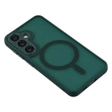 Samsung Galaxy S25 FE Hybrid Plastic Case - MagSafe Compatible - Green