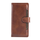 iPhone 18 Pro Max / 17 Pro Max EIDERWOOD Faux Leather Flip Case with Wallet - Dark Brown