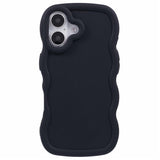 EIDERWOOD iPhone 17 Flexible Plastic Wavy Case - Black